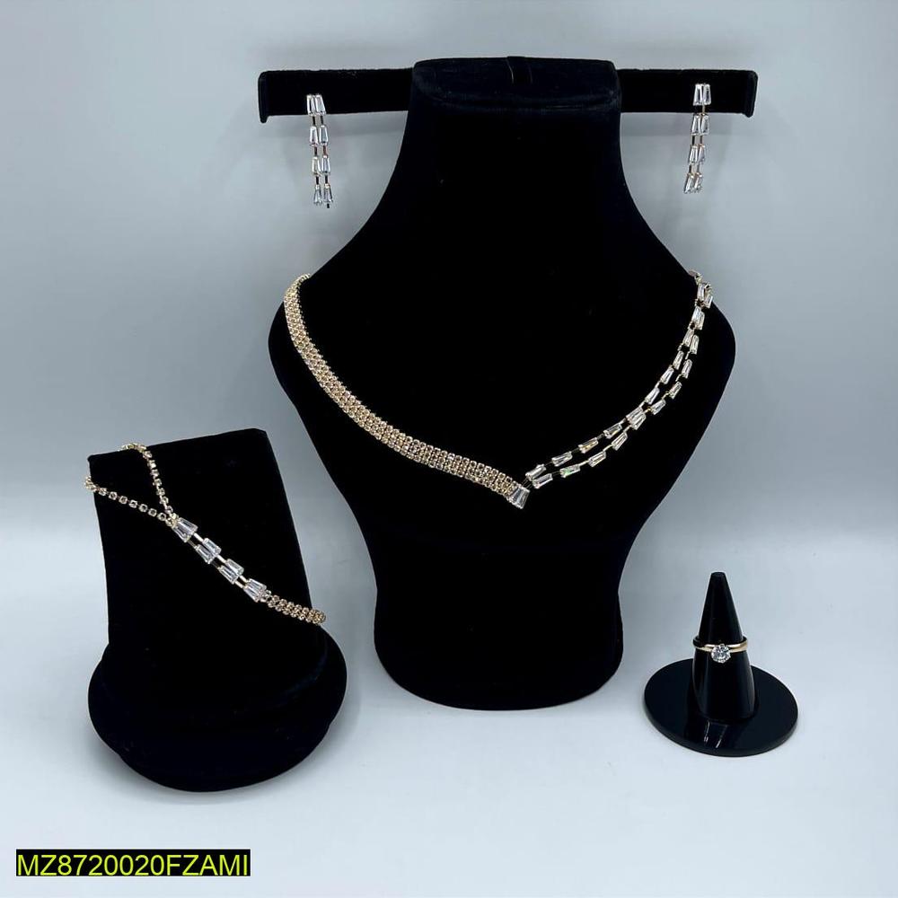 Gold Plated Necklace Set